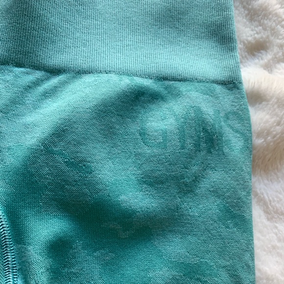 NWT Gymshark Adapt Camo Seamless Aqua Green XS - Picture 6 of 7